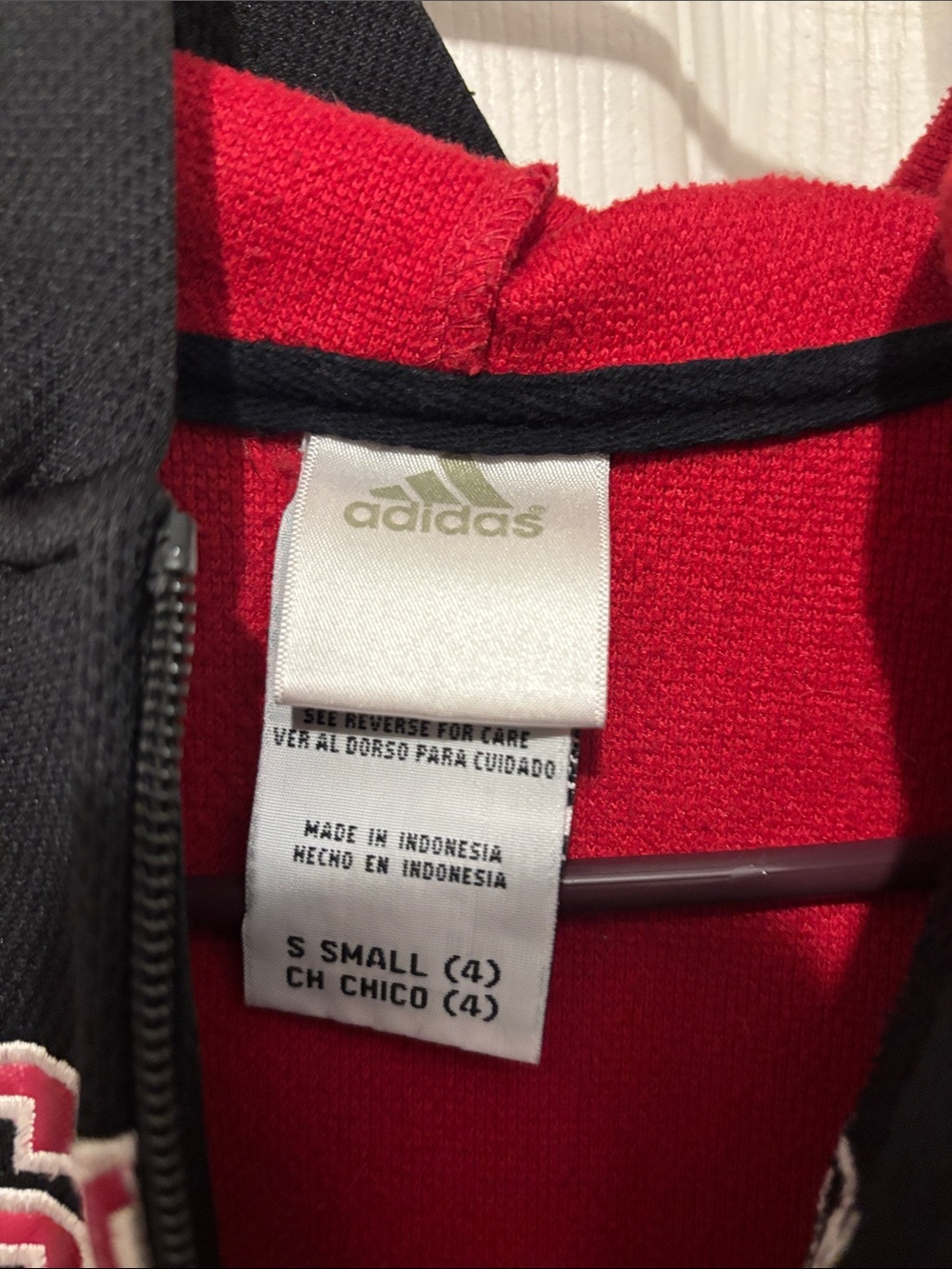 Adidas Wisconsin zip up - Picture 3 of 4